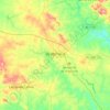 Arapiraca topographic map, elevation, terrain