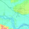 Vermillion Township topographic map, elevation, terrain