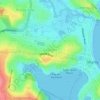 Fairlight topographic map, elevation, terrain