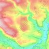 Marrick topographic map, elevation, terrain