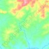 Caño Boca Tapada topographic map, elevation, terrain