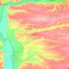 Mercer County topographic map, elevation, terrain