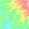Air Sebayur topographic map, elevation, terrain