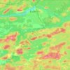 Espanola topographic map, elevation, terrain