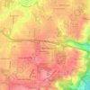 Finneytown topographic map, elevation, terrain