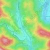 Ubidea topographic map, elevation, terrain