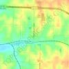 Bevier topographic map, elevation, terrain