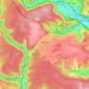Neufchef topographic map, elevation, terrain