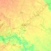 Nawabganj topographic map, elevation, terrain