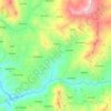Potom topographic map, elevation, terrain