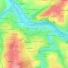 87700 topographic map, elevation, terrain