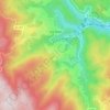 Les Noës topographic map, elevation, terrain