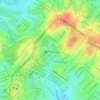 Jardim Cuiabá topographic map, elevation, terrain