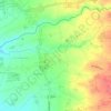 Dusun Sintung Timur topographic map, elevation, terrain