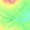 Golden Valley County topographic map, elevation, terrain