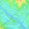 Jardim Europa topographic map, elevation, terrain