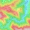 Chazelles topographic map, elevation, terrain