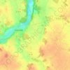 Damville topographic map, elevation, terrain