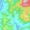 Cygnet topographic map, elevation, terrain