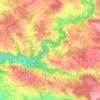 Saint-Mesmin topographic map, elevation, terrain