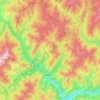 Siriu topographic map, elevation, terrain