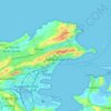 Сантандер topographic map, elevation, terrain