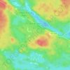 Beaver Dam topographic map, elevation, terrain