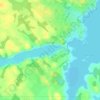 Grace Lake topographic map, elevation, terrain