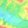 Champ-le-Duc topographic map, elevation, terrain