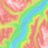 Anderson Lake topographic map, elevation, terrain
