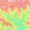 Dhorpatan topographic map, elevation, terrain