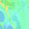 Mount Benson topographic map, elevation, terrain