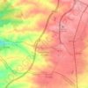 Serranillos del Valle topographic map, elevation, terrain