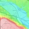 Bowness topographic map, elevation, terrain