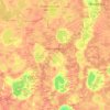 Частоозерский муниципальный округ topographic map, elevation, terrain