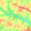 Dovzhanka topographic map, elevation, terrain