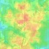 Monticello topographic map, elevation, terrain