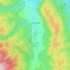 Las Juntas topographic map, elevation, terrain