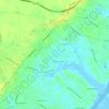 Bayshore topographic map, elevation, terrain