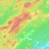 Sainte-Sabine topographic map, elevation, terrain