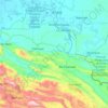 Palenque topographic map, elevation, terrain