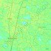 Goraul topographic map, elevation, terrain