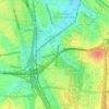 Berry Hill topographic map, elevation, terrain