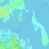 Gladstone Harbour topographic map, elevation, terrain