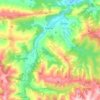 Ruente topographic map, elevation, terrain