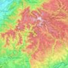 Biosphärengebiet Schwarzwald topographic map, elevation, terrain