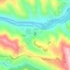 San Xusto topographic map, elevation, terrain