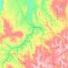 Velille topographic map, elevation, terrain