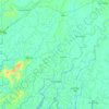 Myaungmya topographic map, elevation, terrain