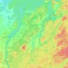 Lee River topographic map, elevation, terrain